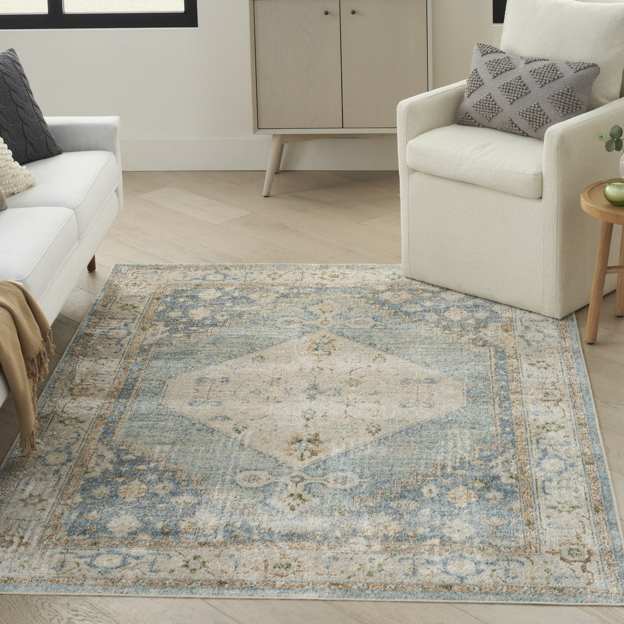 Langley Street® Longe Machine Washable Area Rug & Reviews | Wayfair